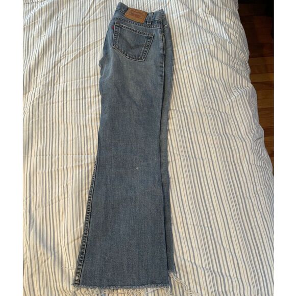 Levis Superlow Bootcut 518 - Size 1 - Medium Wash - Picture 3 of 5